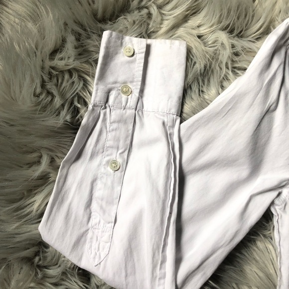 J. Crew Collared Button Down Tunic Top - Picture 4 of 6